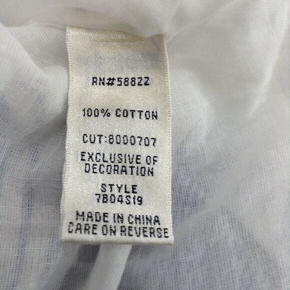 Max Studio 100% Cotton Elastic Waist Mini Skirt Size Medium - Picture 6 of 8